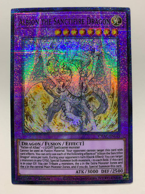 Albion the Sanctifire Dragon | Secret Rare | Orica PROXY